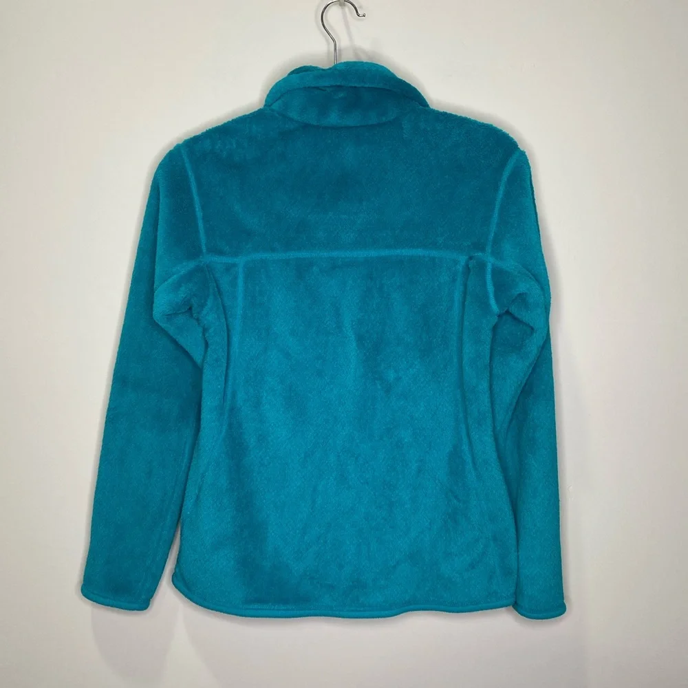 Patagonia teal Snap T fleece pullover - Picture 2 of 7